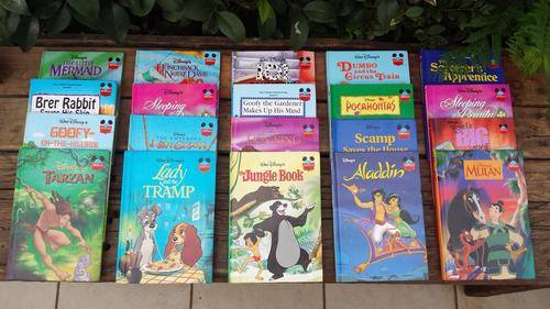 Collection of 20 Walt Disney kids books.