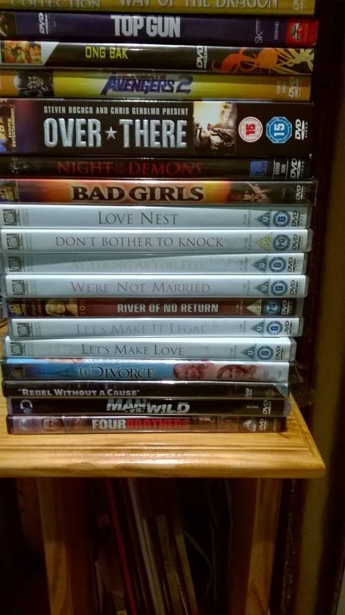 Over 150 Movies to go WITH SAMSUNG BLUE RAY PLAYER