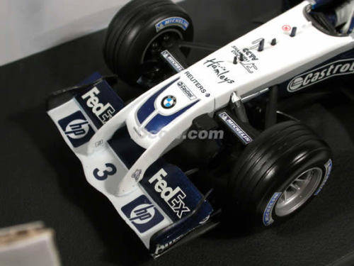 2004 Williams Formula One F1 BMW FW26 #3 Juan Pablo Montoya diecast model car