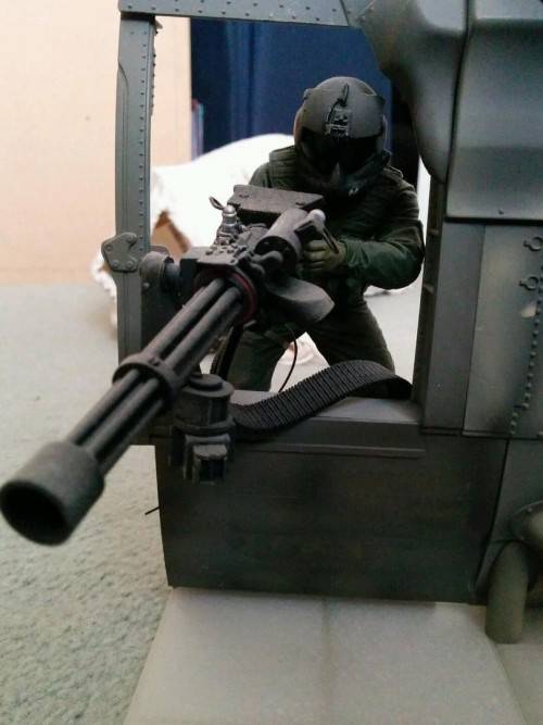 McFarlane: Air Force Helicopter Gunner and Air Force Para Rescue Scene