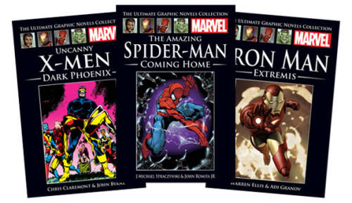 THE Complete (+100) - Ultimate Marvel Graphic Novel Collection with +50 eaglemoss Marvel Figurines
