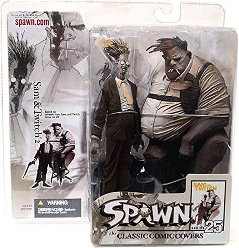 McFarlane Toys Spawn Classic Cover Series #25: Sam & Twitch 2 - Deluxe Action Figures