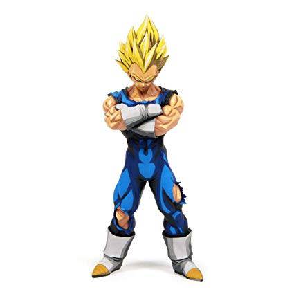 Grandista (2 Pack) - Super saiyan vegeta and Super Saiyan Goku and 10 DBZ Figures
