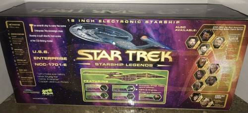 Diamond Select - Star Trek USS Enterprise NCC-1701-E Model and The Next Generation DVD Box set