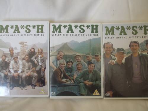 M*A*S*H Seasons 1,5 & 8 Dvd's