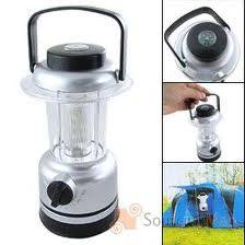 LED Mini Lantern- AAA x 3 - Turn switch for brightness and Compass