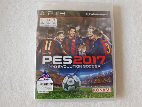 Pro Evolution Soccer 2017 - PS3/Playstation 3 Game *Factory sealed*