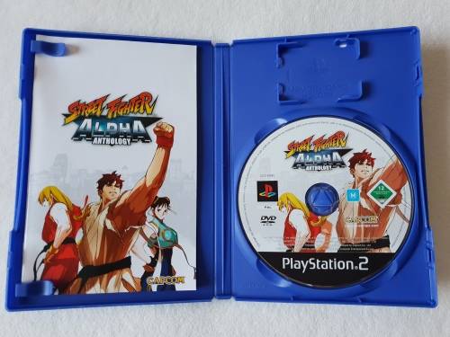 Street Fighter Alpha Anthology - PS2/Playstation 2 game (PAL)