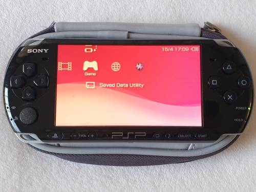 Sony PSP/Playstation Portable Slim + 11 Games + Original Box