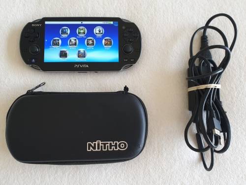 PS / Playstation Vita Console + 9 PS1 Games + 4GB Memory Card (Wifi)