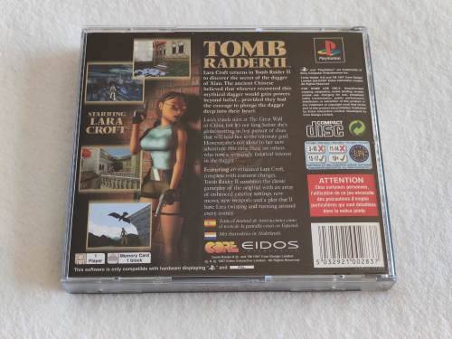 Tomb Raider II: Starring Lara Croft - PS1 / Playstation One Game (PAL)