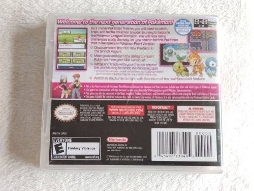 Pokemon Pearl - Nintendo DS Game