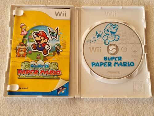 Super Paper Mario - Nintendo Wii Game (PAL)