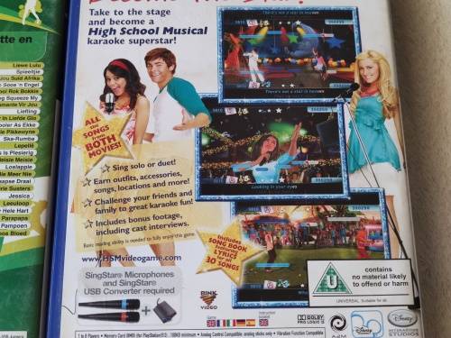 SingStar Microphones + PS2 SingStar Games - Playstation 2 (PAL)