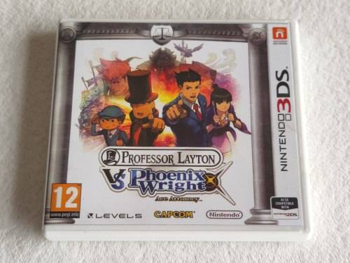 Professor Layton Vs. Phoenix Wright: Ace Attorney - Nintendo 3DS Game (EUR)