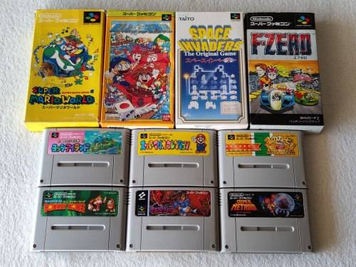 Nintendo Super Famicom Console + 10 Games