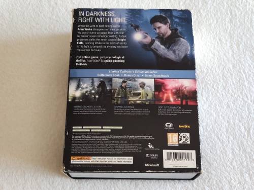 Alan Wake Limited Collector`s Edition - Xbox 360 Game (PAL)