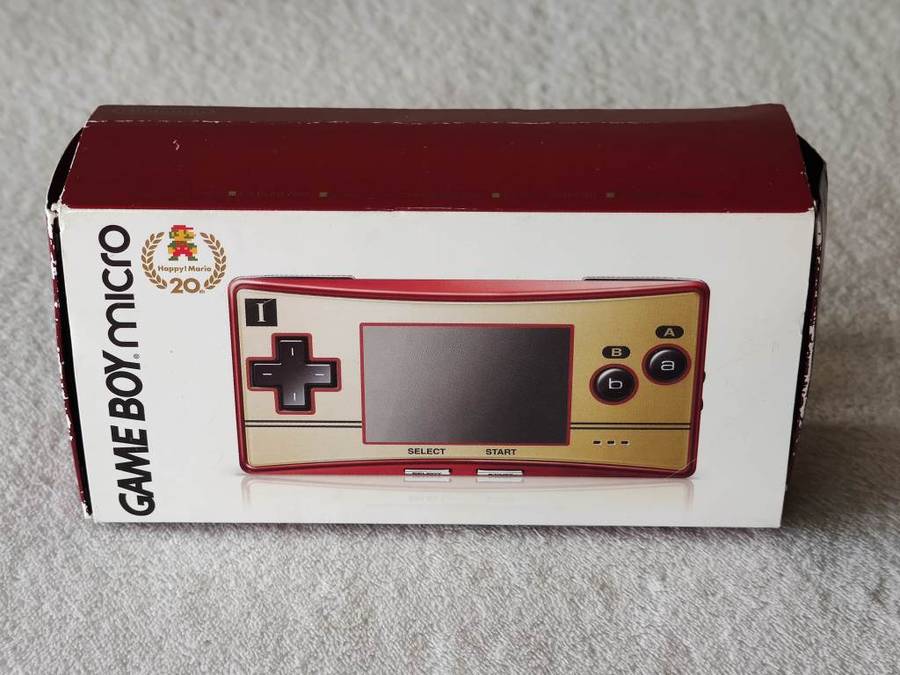Nintendo Game Boy Micro Console - 20th Anniversary Edition