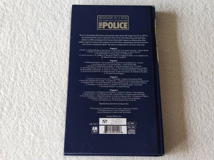 The Police Message In A Box - The Complete Recordings