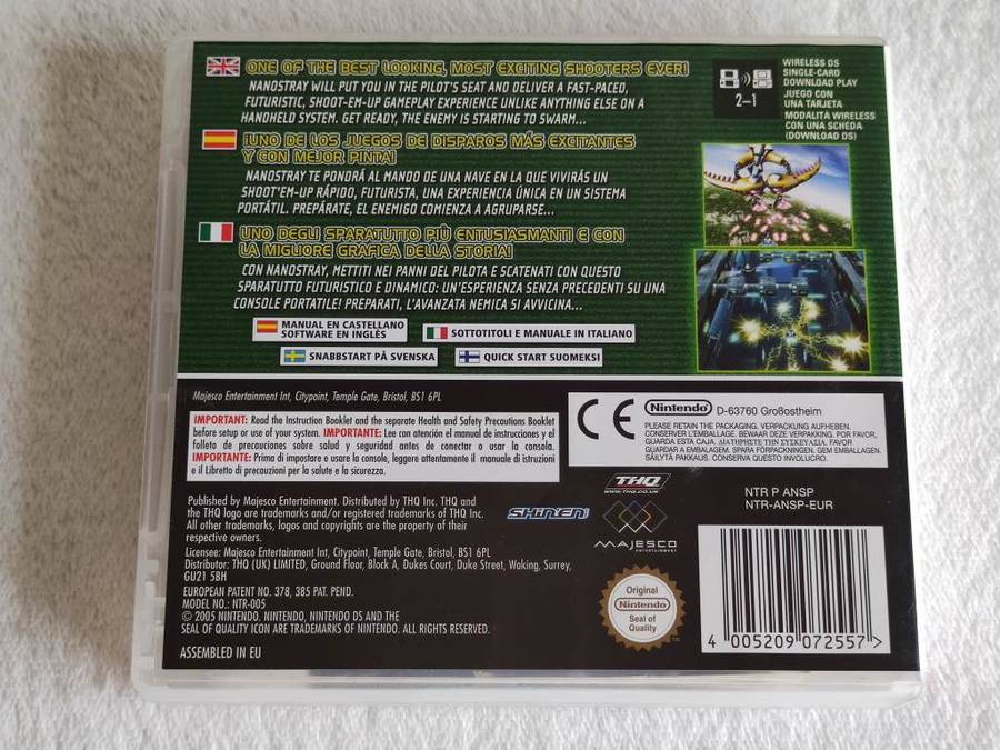 Nanostray - Nintendo DS Game