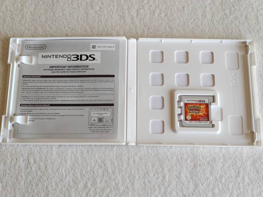 Pokemon Sun - Nintendo 3DS Game (EUR)