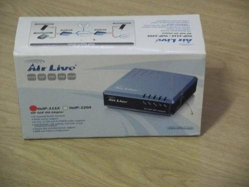 <<< Auction >>> AIRLIVE VOIP -111A SIP ATA ADAPTER <<< No Reserve >>>