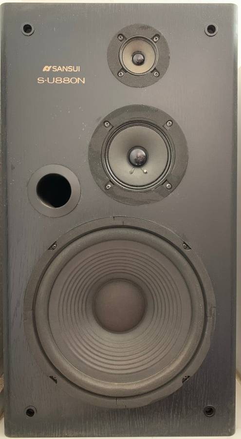 Sansui S-U880 70W RMS Speaker pair