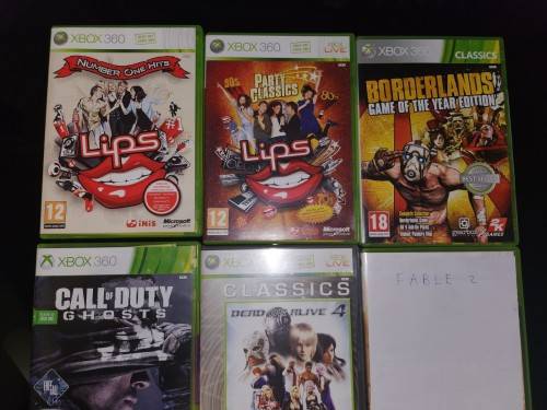 Xbox 360 + 17 Games + Karaoke