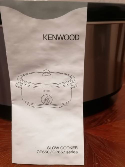 Kenwood slow cooker