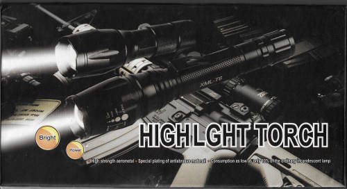 Rechargeable 2000 Lumens Torch