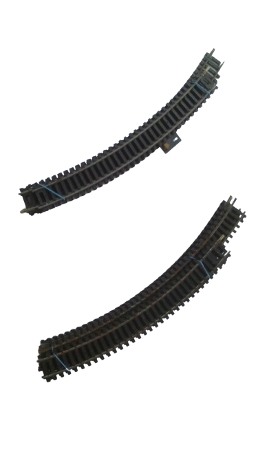 LIMA HO Train tracks - used bends