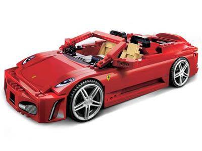 LEGO 8671 Ferrari 430 Spider 1:17 - Lego Racers 8671 Ferrari 430 Spider