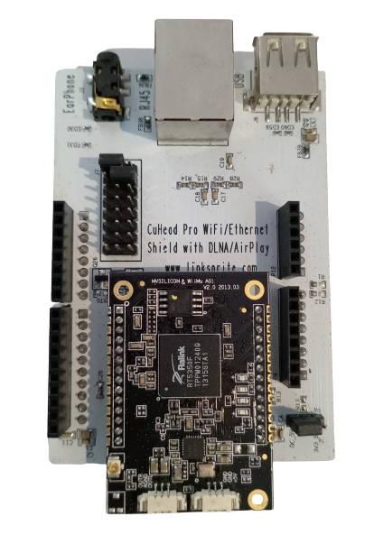 ARDUINO UNO WiFi Ethernet Shield | Apple Airplay | DLNA audio | Access Point