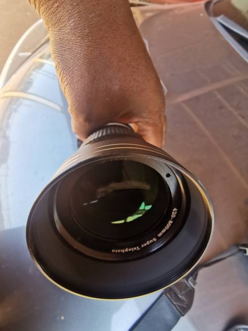 Manual lens 420mm-800mm for nikon Canon and Sony