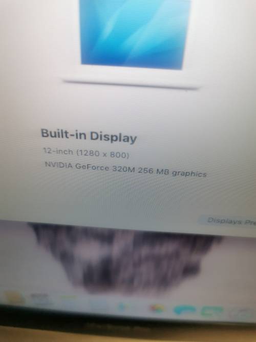 Mac book pro 13 2017 4G RAM 250 G