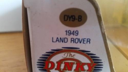 Matchbox Dinky #DY-9 B 1949 Land Rover