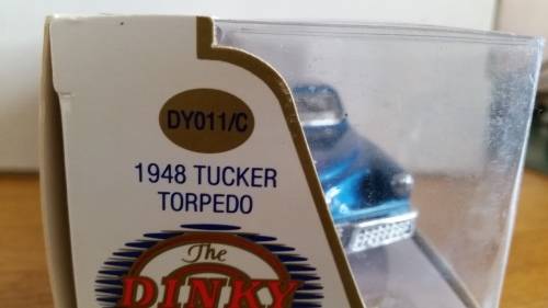 Matchbox Dinky #DY-11 C 1948 Tucker Torpedo
