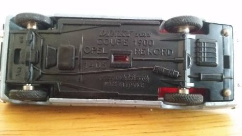 French Dinky 1405 Opel Rekord 1900 Coupe