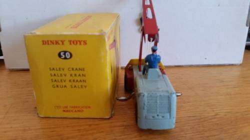 French Dinky #50f Salev Mobile Crane