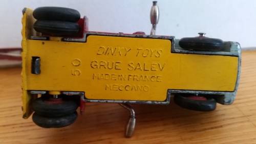 French Dinky #50f Salev Mobile Crane