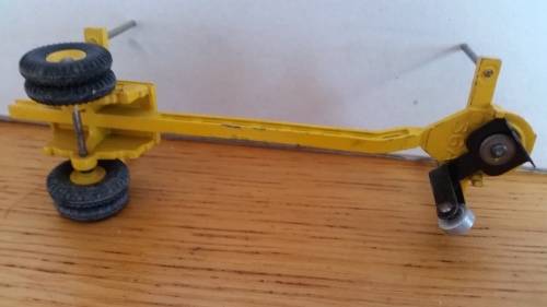 French Dinky #36A Willeme Log Truck