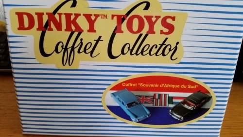 Atlas Dinky 550AS South African Opel Rekord and Peugeot 404