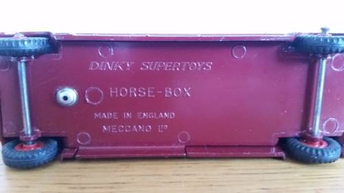 Dinky #981 Horse Van