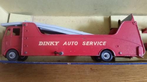 Dinky #983 Car Carrier with Trailer