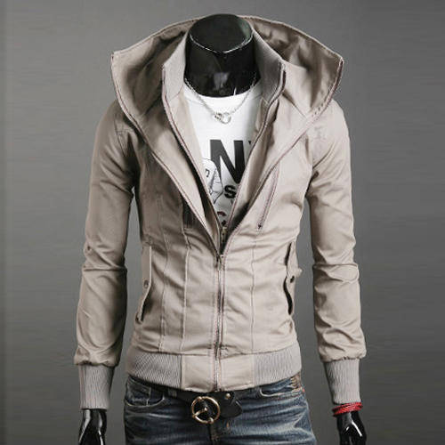 SAVE 44%!!! **R799**Winter Hot Sale Fashion Double Standing Collar Embellish Jacket