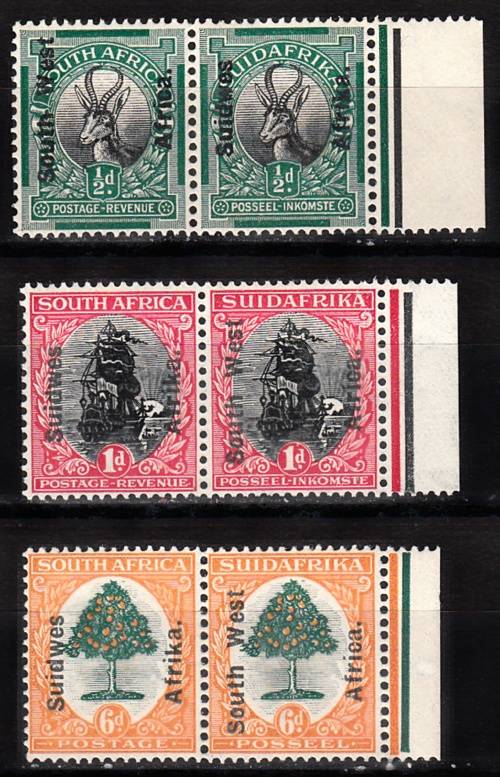 SWA 1926 London Pictorials marginal set , MLH