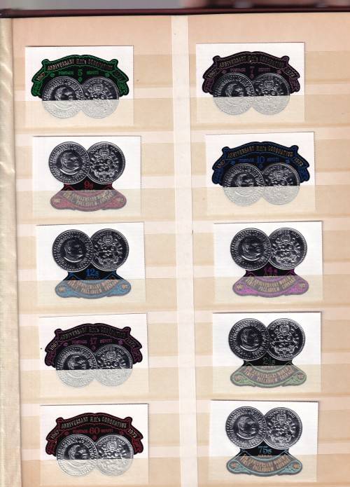 Sierra Leone , Tonga and Burundi in 8 page stock book , MINT ( 16 Scans )