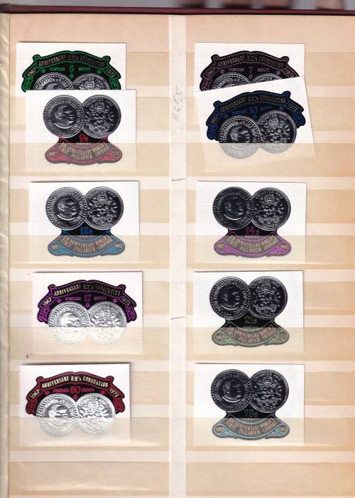 Sierra Leone , Tonga and Burundi in 8 page stock book , MINT ( 16 Scans )