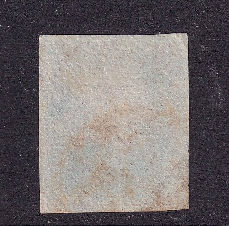 GB 1854-79 QV 1d Penny red imperforated  (W2), used