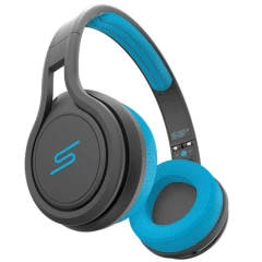 SMS Audio Street On-Ear Wired Sport Headphones Blue